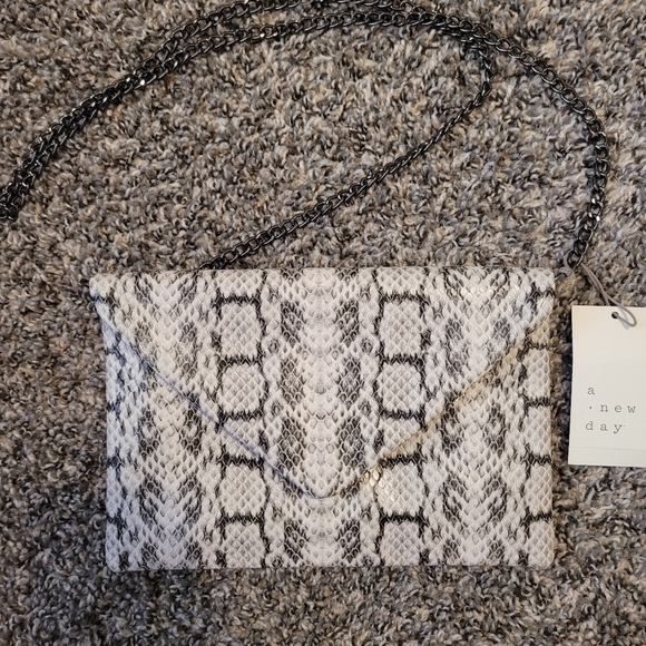 A New Day Snakeskin Crossbody Purse - Picture 1 of 2